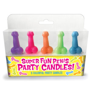 Super Fun Party Candles - Set of 5