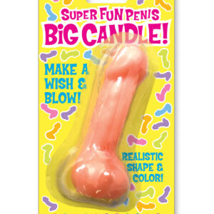 Super Fun Big Penis Candle - Flesh