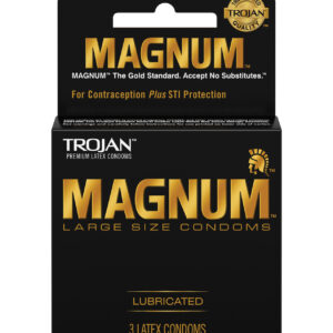 Trojan Magnum Condoms - Box of 3
