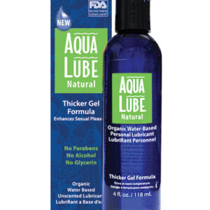 Aqua Lube Natural - 4 oz Bottle