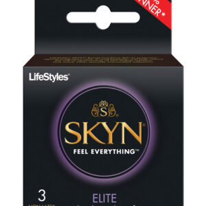 Lifestyles SKYN Elite Ultra Thin Condoms - Pack of 3