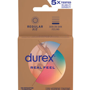 Durex Avanti Real Feel Non Latex Condoms - Pack of 3