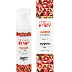 EXSENS of Paris Warming Massage Oil - Strawberry