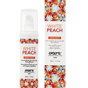 EXSENS of Paris Organic Massage Oil - 50 ml White Peach