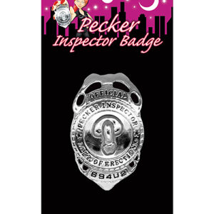 Pecker Inspector Badge