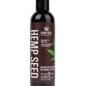 Earthly Body Massage & Body Oil - 8 oz Naked in the Woods