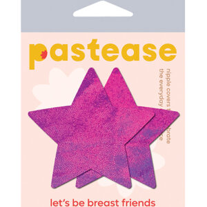 Pastease Hologram Star - Pink O/S