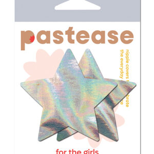 Pastease Hologram Star - Silver O/S