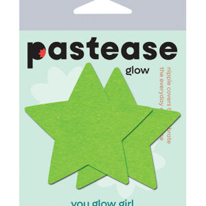 Pastease Star - Glow in the Dark Green O/S