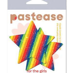 Pastease Glitter Star - Rainbow O/S