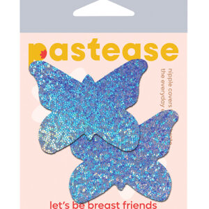 Pastease Premium Glitter Butterfly - Blue O/S