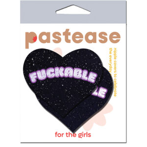Pastease F*CKABLE Heart - Black/Pink O/S