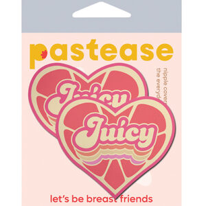 Pastease Premium Retro Heart Juicy - Pink Grapefruit O/S