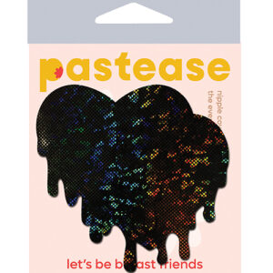 Pastease Premium Melty Heart - Black O/S