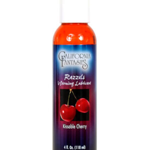 Razzels Warming Lubricant - 4 oz Kissable Cherry