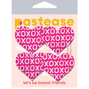 Pastease Petites XO Hearts - Pink O/S