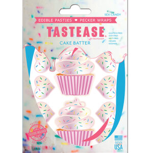 Pastease Tastease Edible Pasties & Pecker Wraps - Cupcake O/S