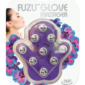 Fuzu Glove Massager - Neon Purple