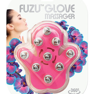 Fuzu Glove Massager - Neon Pink