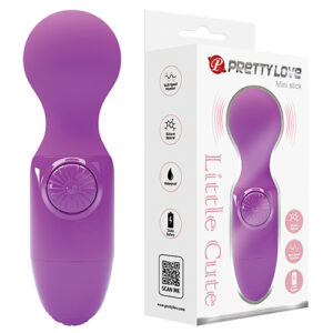 Pretty Love Little Cute Mini Stick Massager - Purple