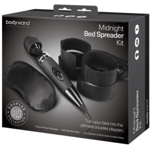 XGen Bodywand Midnight Massage Bedroom Play Kit - 3 pc Black