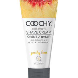 COOCHY Shave Cream - 0.5 oz Peachy Keen