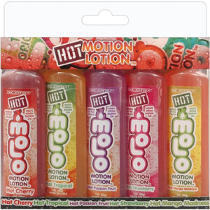 Hot Motion Lotion Kit - 1 oz Asst. Flavors Pack of 5