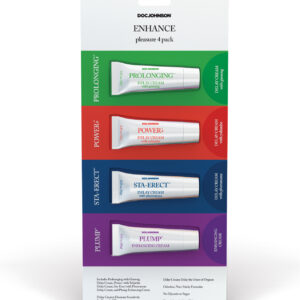 NO ETA Enhance Pleasure - Asst. Pack of 4