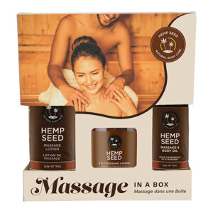 Earthly Body Hemp Seed Massage in a Box - Asst. Isle of You