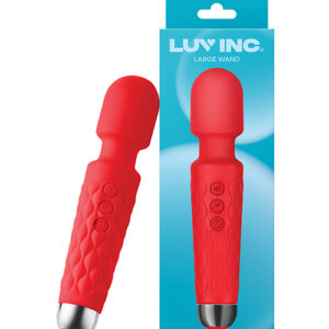 Luv Inc. 8" Large Wand - Red