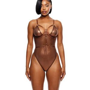 Liquid Metal Metallic Mesh Teddy - Metallic Copper MD