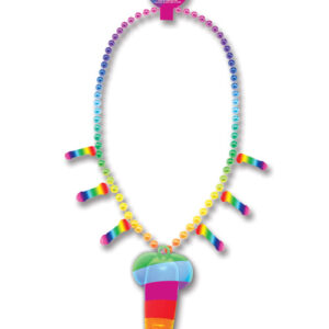 Rainbow Pecker Whistle Necklace
