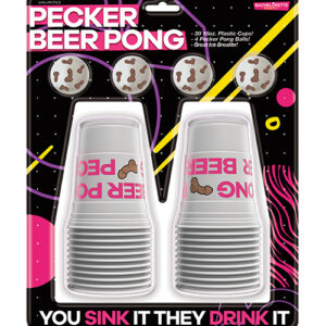Pecker Beer Pong Balls - 4 pk