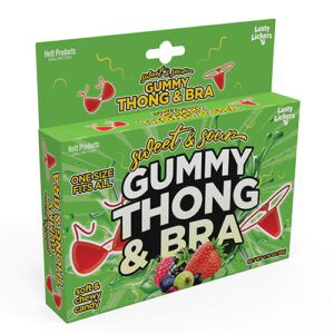 Sweet & Sour Gummy Thong & Bra