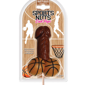 Sports Nuts Cock Pop Basketballs - Chocolate