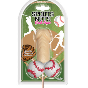 Sports Nuts Cock Pop Baseballs - Vanilla