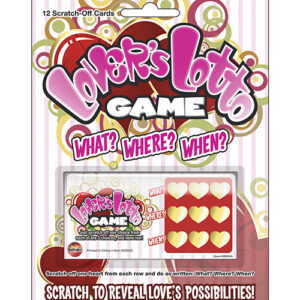 Lovers Lotto Game Scratch & Play Sex Game
