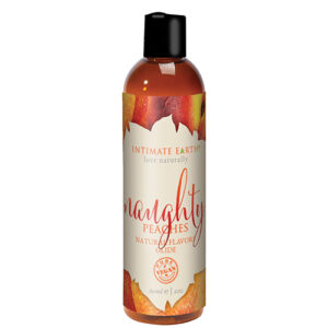 Intimate Earth Natural Flavors Glide - 60 ml Naughty Peaches