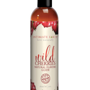 Intimate Earth Natural Flavors Glide - 60 ml Wild Cherries