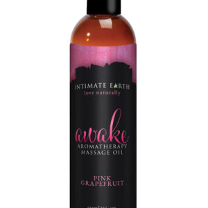 Intimate Earth Awake Massage Oil - 120 ml Pink Grapefruit