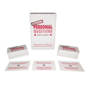 Extreme Personal Questions For Lovers Card Game