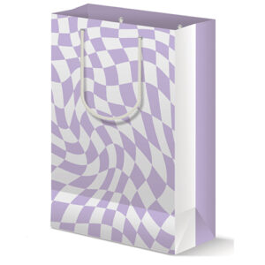 Retro Purple Gift Bag