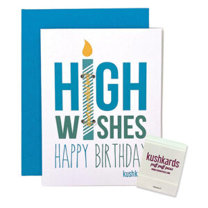 High Wishes Greeting Card w/Matchbook