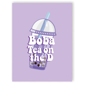 Boba D Greeting Card