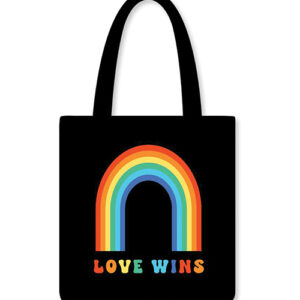 Love Wins Reusable Tote - Multi Color