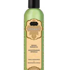 Kama Sutra Naturals Massage Oil - 8 oz Vanilla Sandlewood
