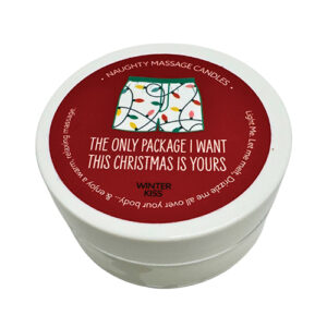 Holiday Mini Massage Candle "The Only Package"