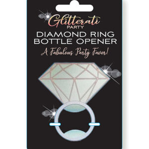 Glitterati Diamond Ring Bottle Opener