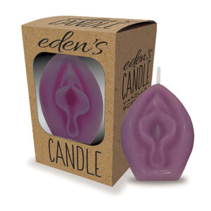 Eden's Vagina Candle - Purple - Vanilla