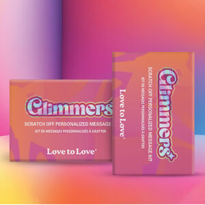 Love to Love Glimmers Personalized Scratch Off - Multi Color